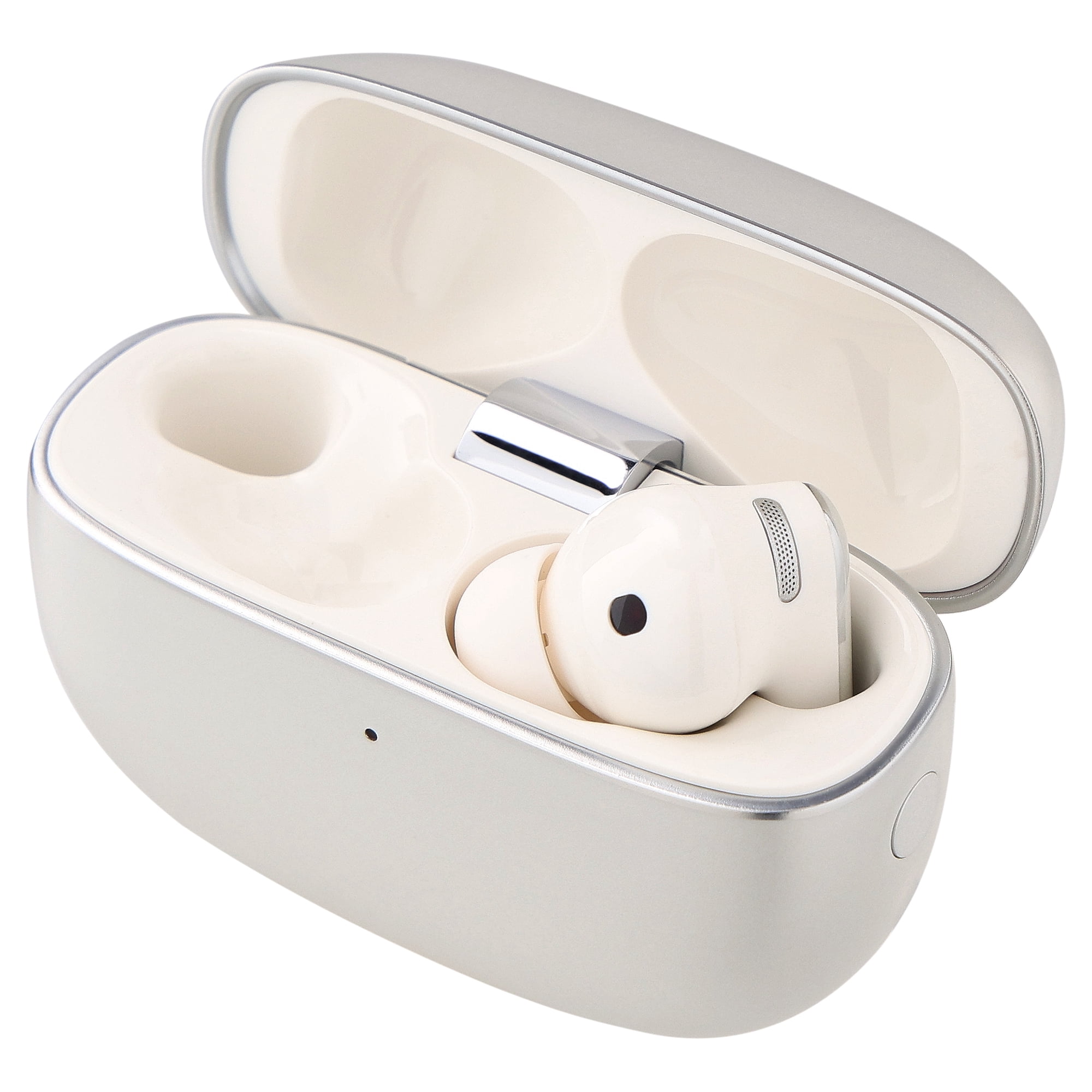 onn TuneTide Pro 2 Wireless Earbuds, White