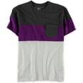 thumbnail image 1 of Ecko Unltd. Camiseta básica con bloques de color para hombre, morado, talla extra pequeña, 1 of 1