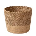 thumbnail image 5 of Jute Rope Basket Indoor,Woven Seagrass Pot Cover Set - 3 Sizes Natural Breathable Basket for Indoor Plants, Home Storage Organizer, Farmhouse Decor for Bathroom Bedroom Living Room(L), 5 of 5