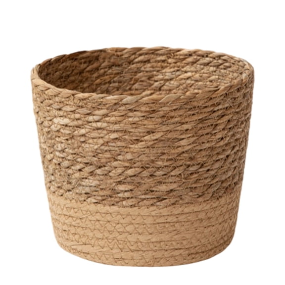 Woven Seagrass Planter Handmade Natural Fiber for Indoor and Home Organization