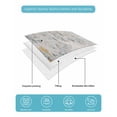 thumbnail image 5 of Teal Gray Gold Full Size Down Alternative Comforter, Lightweight Comforter Quilt Bedding Set with Pillow Shams Modern Minimalist Abstract Gradient Art All Seasons Bed Comforter Duvet Insert 78"x90", 5 of 7
