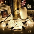 thumbnail image 5 of LINLIN Clear Globe Bulbs String Light,Waterproof 18.2FT 25LED G40 Bulbs Copper Starry Decorative String Lights for Bedroom Wedding Party Garden Christmas Party, 5 of 9