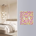 thumbnail image 4 of Yayeee Toggle Light Switch Wall Plate 2-Gang 4.56"x4.48" Decorative Outlet Cover, Beige Stars, 4 of 7