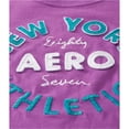 thumbnail image 2 of Aeropostale Athletics Logo Embellecido playera para mujer, morado, mediano, 2 of 2