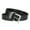 Black, variant on Women's Leopards Print Wide Belt Adjustable PU Leather Fashion Accessory With Detachable Buckles