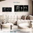 thumbnail image 4 of Elephant Stock Out Of The Darkness Wall Art - Horizontal Multi Panel Canvas - Living Room Wall Decor - Animal Multi Panel - Black And Gray Decor By Wildphotoart - 38" x 18", 4 of 8
