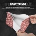 thumbnail image 5 of Lsque Cute French Bulldog Printed Long Tissue Box Cover Holder, Facial Paper Organizer Dispenser,Triangle with Bottom Belt, PVC Leather Decorative Organizer, 5 of 9