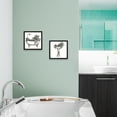 thumbnail image 4 of Great Art Now Vintage Floral Tub & Sink by House Fenway, 2 Piece Framed Art Set Each 13.25"W x 13.25"H, 4 of 4