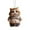 E, variant on ​​GiLiling Fat Cat Car Charm Keychain - Fun Dog/Cat Keychain Accessory with Big Belly Design for Auto Mirror Decor Playful Pet Lover Gift Novelty Item​​