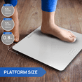 thumbnail image 4 of INEVIFIT Bathroom Scale, Highly Accurate Digital Bathroom Body Scale. With 5-Year Warranty - Silver, 4 of 6