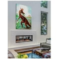 thumbnail image 6 of Marmont Hill Mh-Kidcur-79-C-30 30" X 20" "Lambeosaurus" Giclee Art Print On Stretched, 6 of 7