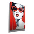 thumbnail image 2 of Epic Graffiti 'Lady In Red'  by Andreas Magnusson Canvas Wall Art, 40" x 60", 2 of 8