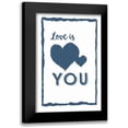 thumbnail image 1 of Murdock, Ramona 17x24 Black Modern Framed Museum Art Print Titled - Love is You, 1 of 5