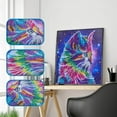 thumbnail image 4 of Kit de pintura de piedra de cristal DIY 5D de animales coloridos, 4 of 10