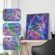 thumbnail image 4 of Kit de pintura de piedra de cristal DIY 5D de animales coloridos, 4 of 10