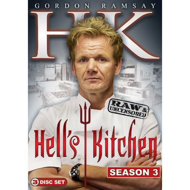 Hell S Kitchen Season 3 Raw And Uncensored Dvd Walmart Com Walmart Com