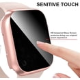 thumbnail image 3 of XIHAMA 2 Pack For Apple Watch Series 8 7 Privacy Screen Protector Case 40/41/44/45/49mm, Anti-Pry Glass Protective Film Hard PC Case Bumper for iWatch 8 7 40/41/44/45/49mm, 3 of 6