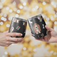 thumbnail image 2 of 12oz Stemless Wine Tumblers Basset Hounds with Bones and Presents Vacuum Insulated Stainless Steel Travel Tumbler Cups Mug with Lid and Straw for Champaign,Cocktail,Beer with Cleaning Brush, 2 of 5