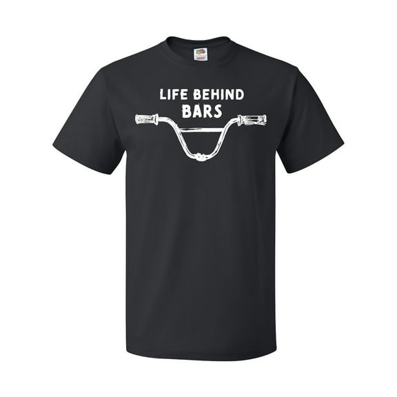 Inktastic Life Behind Bars BMX T-Shirt