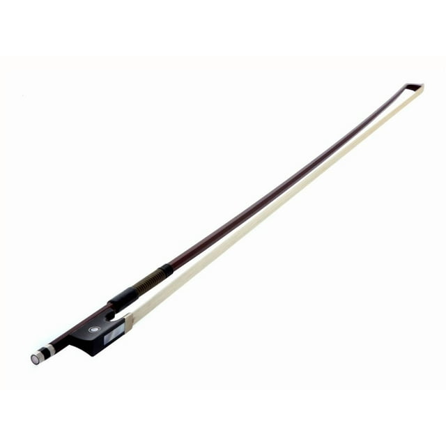 D'Luca VIB-350 Brazilwood Ebony Frog Violin Bow - 3/4