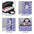 thumbnail image 3 of Yiaed flower Skull cartoon Print Lightweight Backpack Travel Backpacks Hiking Daypack for Women Men, 3 of 5