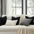 thumbnail image 6 of 18 x 18 Modern Boho Farmhouse Velvet Throw Pillow Covers, Double-Sided, Soft Comfortable, 4 Count, 6 of 6