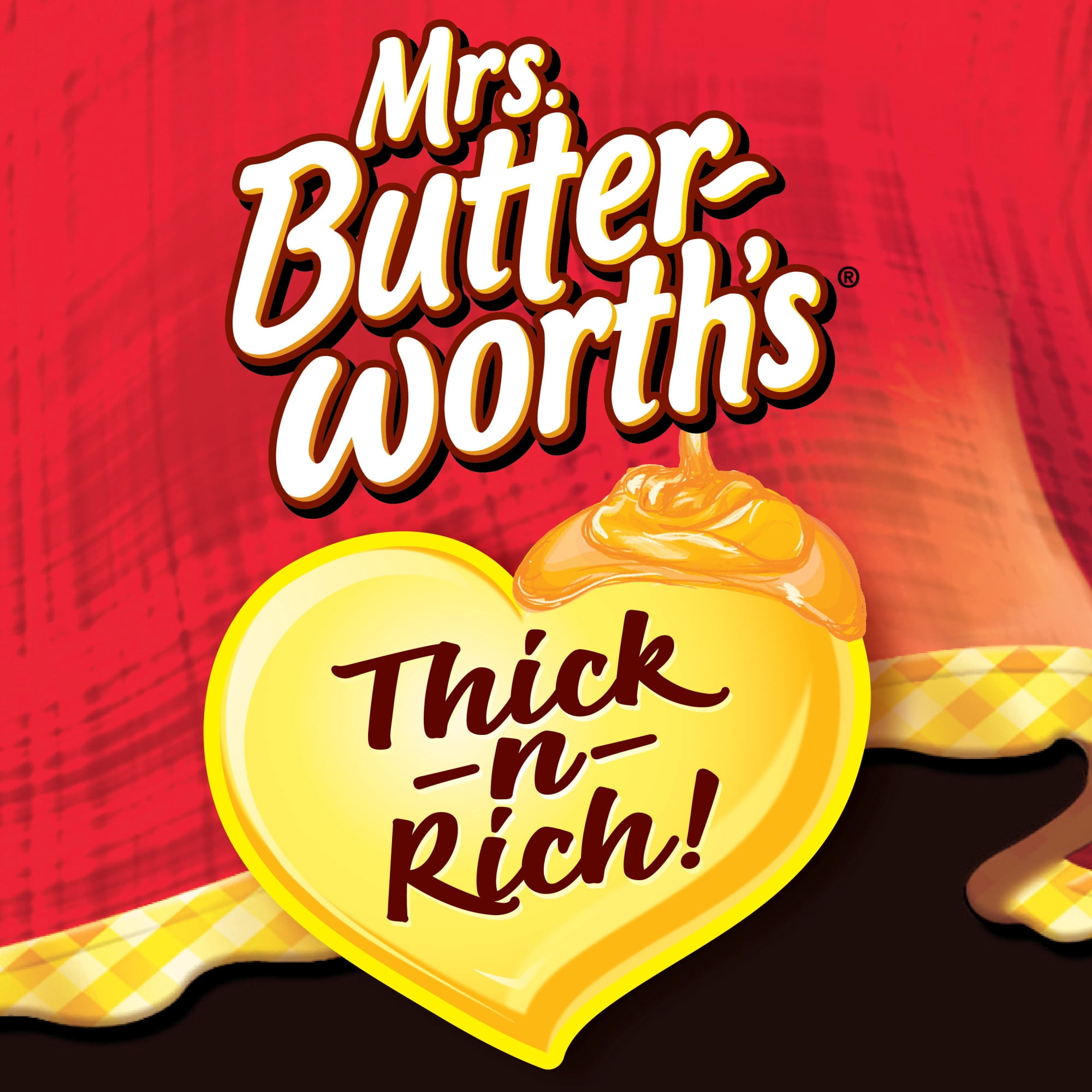 (6 pack) Mrs. Butterworth's Original Pancake Syrup, 64 fl oz