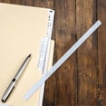 thumbnail image 2 of 20pcs Reusable Slide Binders Bookbinding Book Clips Plastic Slide Binders Book Binders Bar for Binding, 2 of 9