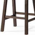thumbnail image 7 of Open Box Maven Lane Vincent Wooden Rustic Aesthetic Counter Stool, Set of 2, 7 of 7