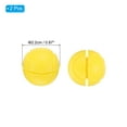 thumbnail image 2 of Tennis Vibration Dampener 0.9 Inch, 2 Pack Silicone Tennis Racket Shock Absorber, Yellow, 2 of 5