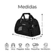 thumbnail image 2 of Mochila Bloosom  Transportadora Bolsa Mascota Perro Gato Viaje Chica Negro, 2 of 4