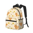 thumbnail image 2 of Haiem Squirrel And Leaves Lightweight Backpack for School, Classic Basic Water Resistant Casual Daypack for Travel with Bottle Side Pockets, 2 of 8