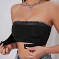 thumbnail image 6 of Wdgfv Strapless Bras for Women Lace Bandeau Bra One Piece Wireless Tube Top Bralette, 6 of 9