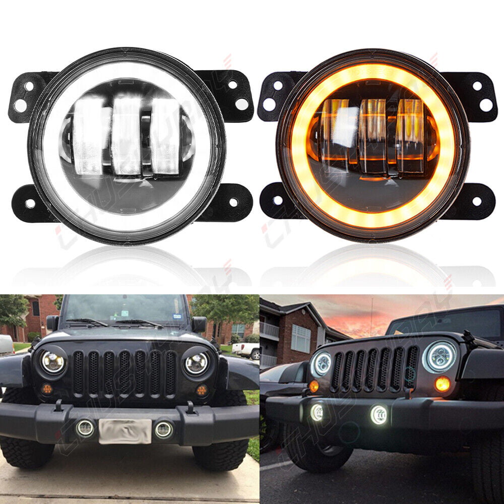 LED Off Road Fog Lights for Jeeps - Model 6145 J2 Series