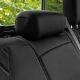 thumbnail image 6 of For 2019-2023 GMC Sierra 1500 2500HD 3500HD SLT | AT4 | DENALI FH Group Neoprene Custom Fit Truck Car Seat Covers Rear Set Black, 6 of 6