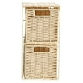 thumbnail image 3 of MRLESS Cabinet Rattan Drawer Organizer Storage Box Seagrass Laundry Basket, 3 of 9
