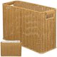 thumbnail image 3 of Cesta de ratán sintético de estilo japonés, contenedor de almacenamiento de gran capacidad para escritorio., 3 of 4