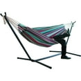 thumbnail image 2 of Indoor Comfort Durability Yard Striped Hanging Chair Large Chair Hammocks, 2 of 7