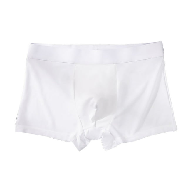 Ice Silk Thin Style Traceless Boxers Business Breathable Mens Summer Comfortable Boxers
