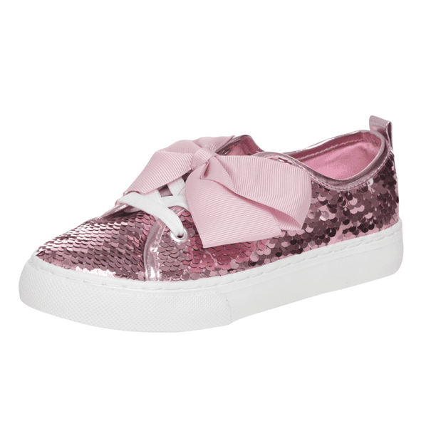 JoJo Siwa Shoes - Girls Pink Reversible Sequin Sneaker (Little Kid/Big ...