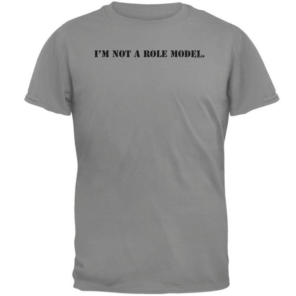 I'm Not A Role Model T-Shirt - Medium