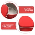 thumbnail image 3 of WHAMVOX 6pcs Heart Shaped Treat Boxes Decorative Candy Tin Box Candy Storage Case for Weddings Birthday Valentines Holiday Party Favors, 3 of 8