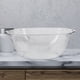 thumbnail image 4 of IFANLANDOR Basin Transparente De Plástico Para Lavado De Manos Y Pies En Casa, 4 of 7