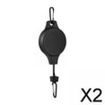 thumbnail image 1 of 2 poleas para plantas, colgador retráctil para plantas, colgador para comedero de pájaros, polea resistente para plantas, colgador de gancho para cestas de flores para interiores, 2 piezas, 1 of 8