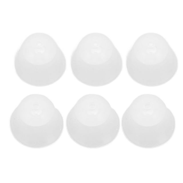 6 Pcs Embouts d'Oreille Universels Doux Confortables Embouts d'Écouteurs en Silicone de Remplacement pour