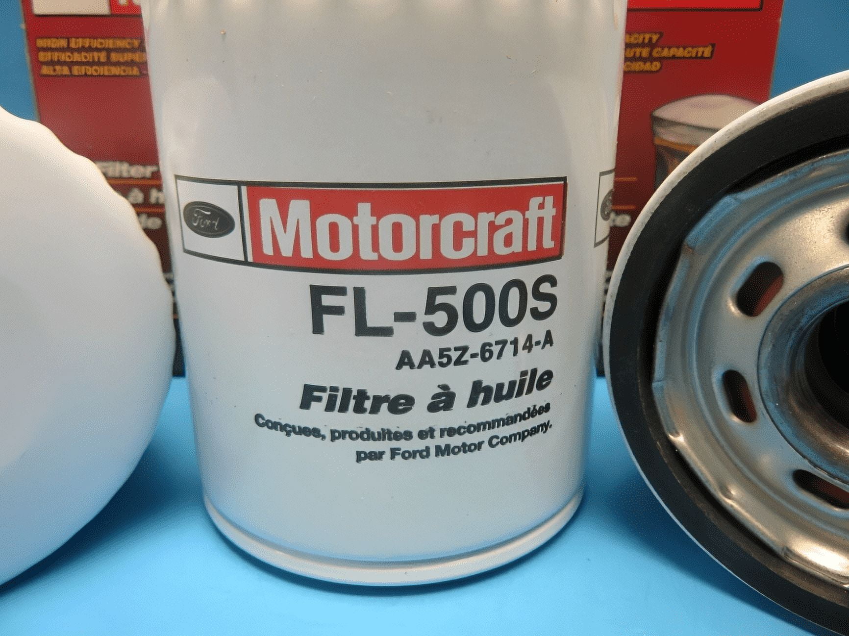 3 Genuine FORD Engine Oil Filter Motorcraft FL-500S Replace OEM# AA5Z6714A Mpn # FL-500-S