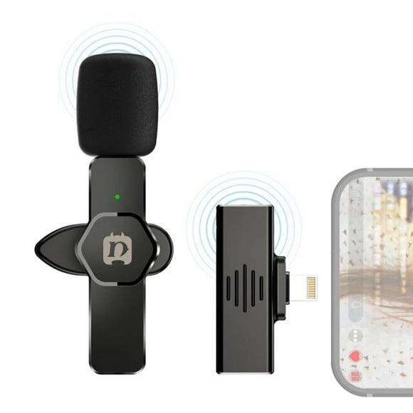 Weless Microphone Microphone Mini Microphone for iPhone Android Phone YouTuber