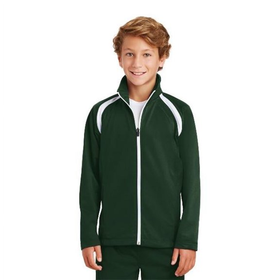 Sport-Tek Youth Comfortable Stylish Tricot Track Jacket