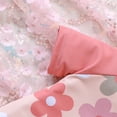 thumbnail image 5 of Weebloom Baby Girls One Piece Swimsuit Rash Guard Short Sleeve Sun Protection Flower Print Toddler Swimwear Cute Bathing Suit Swimsuits For Girls Pink 9-12 Months, 5 of 9