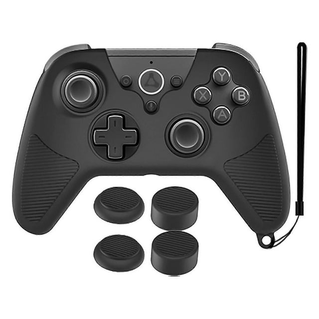 Grip Protective Cover Compatible with Luna Controller, Silicone Grips Sleeve Case for Luna Wireless Controller (Black)